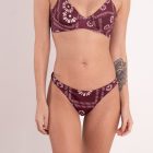 Margarita Loto Burgundy Bottom - Thumbnail Image 2